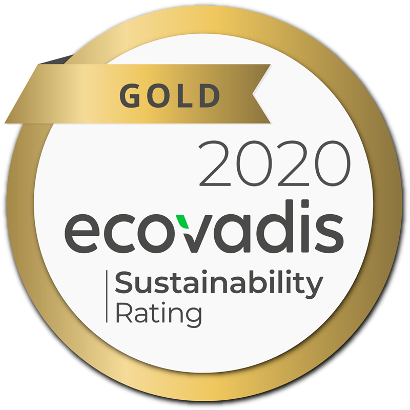 Archroma has been awarded the EcoVadis “Gold” rating in corporate social responsibility (CSR) 2020. (Photo: Archroma)