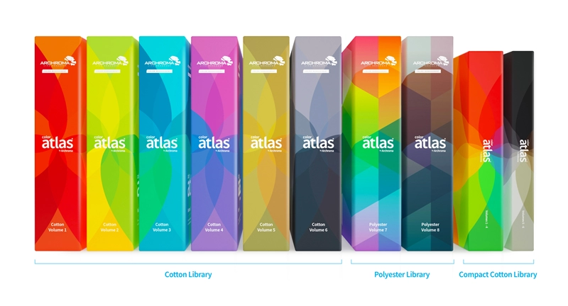 Archroma launches its new ‘Color Atlas by Archroma®’ Polyester Library, with 1’440 colors for sportswear and fashion designers, brands, retailers and manufacturers. (Photos: Archroma)