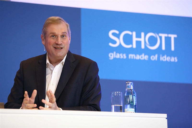 SCHOTT CEO Dr. Frank Heinricht  2021