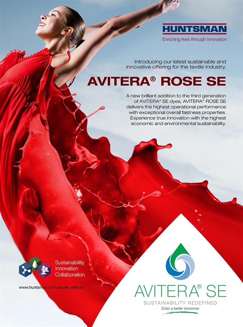 Huntsman Textile Effects_AVITERA Rose