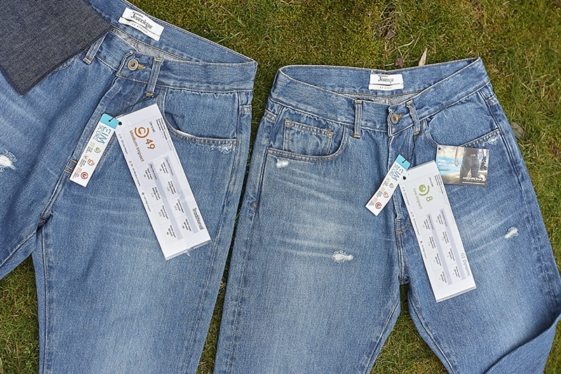 Archroma and Jeanologia launch an eco-advanced alternative to the denim cleaning process, one of the most water intensive and pollutant processes of denim fabric finishing. (Photo: Archroma)
