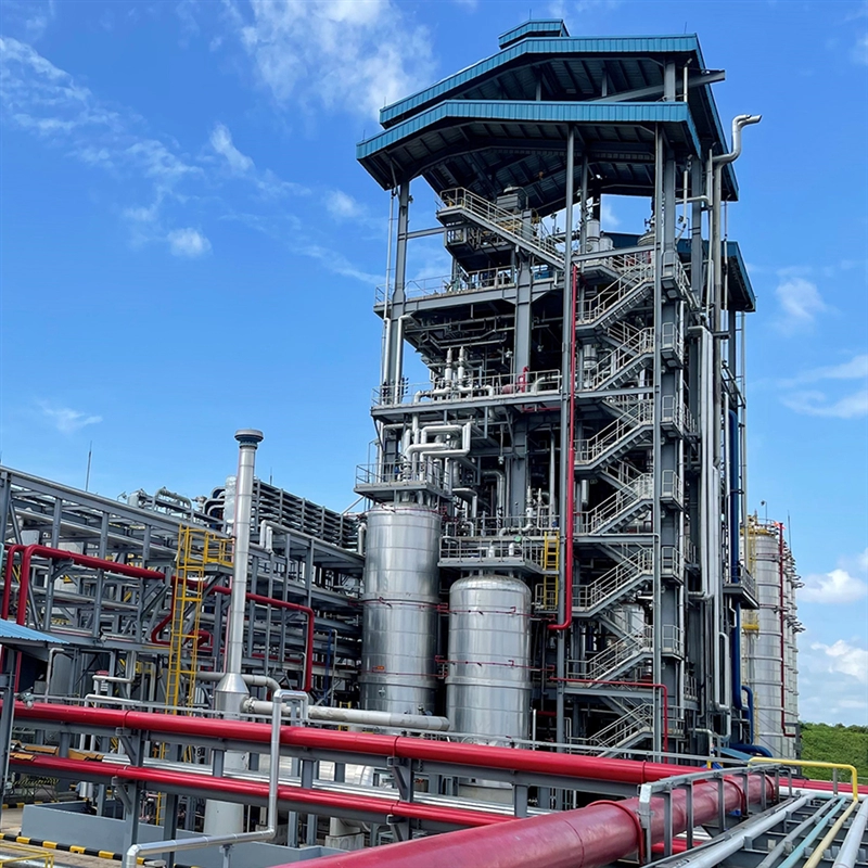 Global Amines’ new fatty amines production plant in Surabaya, Indonesia. (Photo: Global Amines Company, PR001)