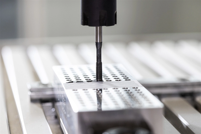 Evaluation of lubrication performance with tapping torque test.