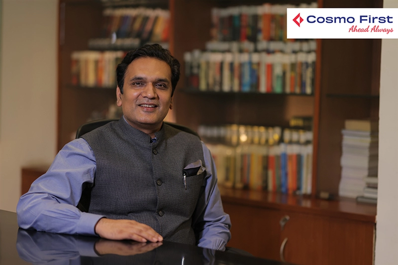 Mr. Pankaj Poddar, Group CEO, Cosmo First Ltd