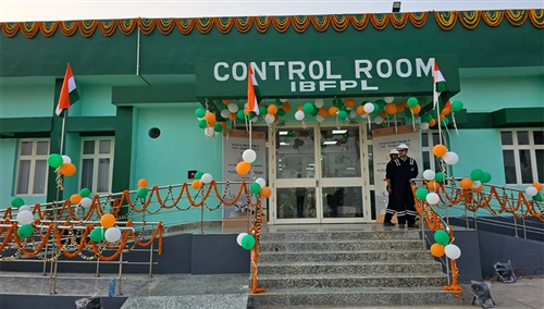 Newly inaugurated IBFPL control room with ABB India Integrated Solutions in Siliguri