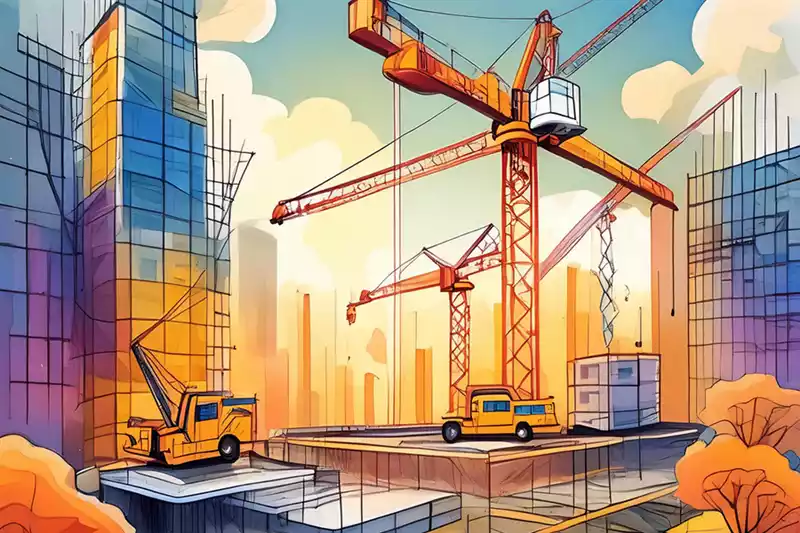 Typical Urban Construction Site (Courtesy : Adobe Firefly)